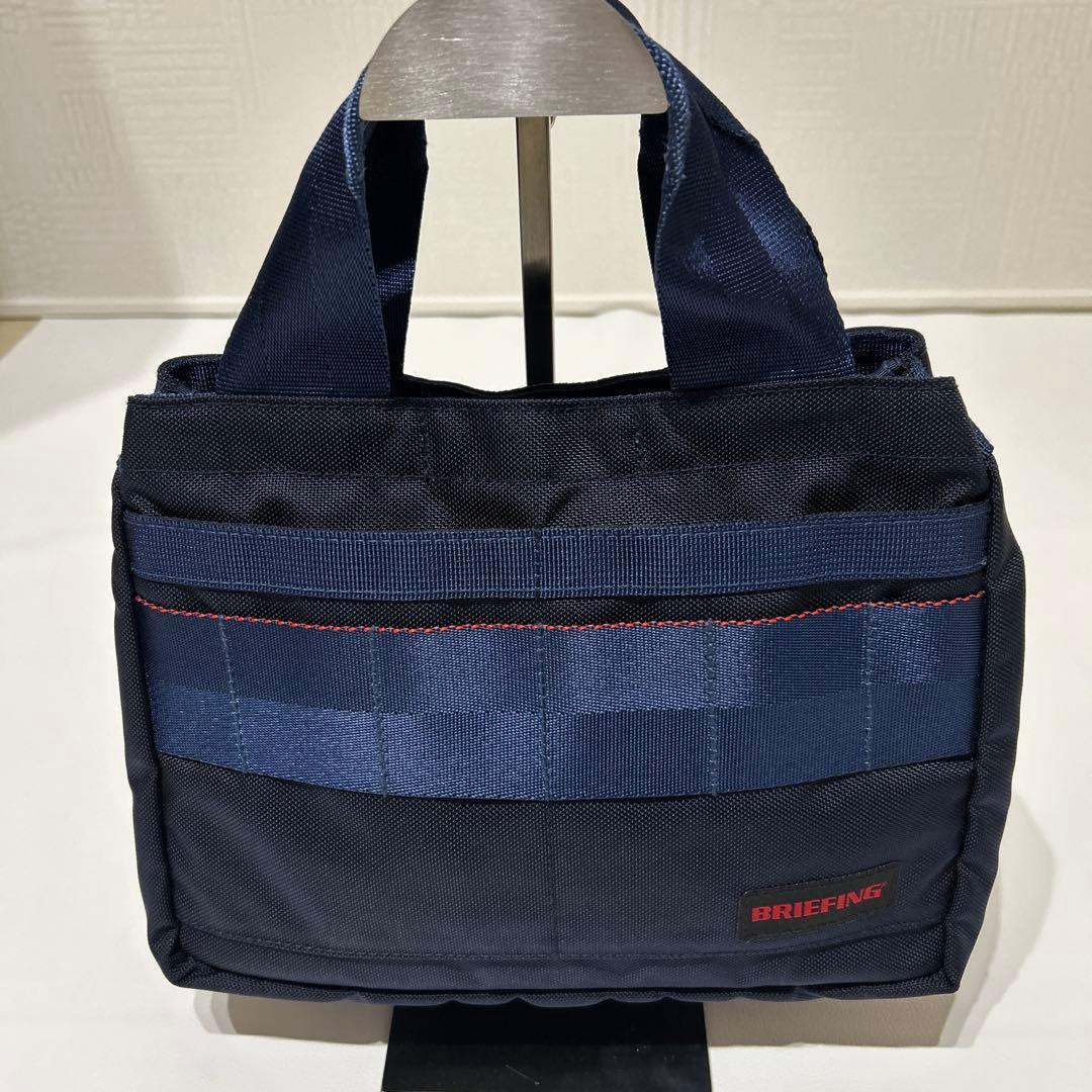 石松　 BRIEFING ブリーフィング カート トート バッグ ネイビー