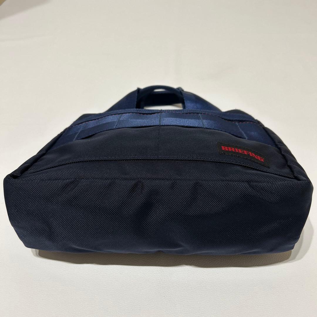 石松　 BRIEFING ブリーフィング カート トート バッグ ネイビー