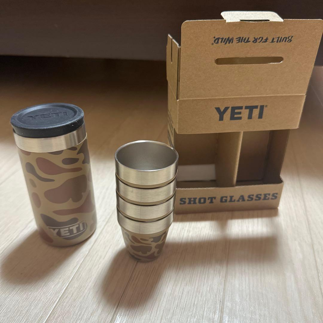 YETI ショットグラスセット 迷彩柄