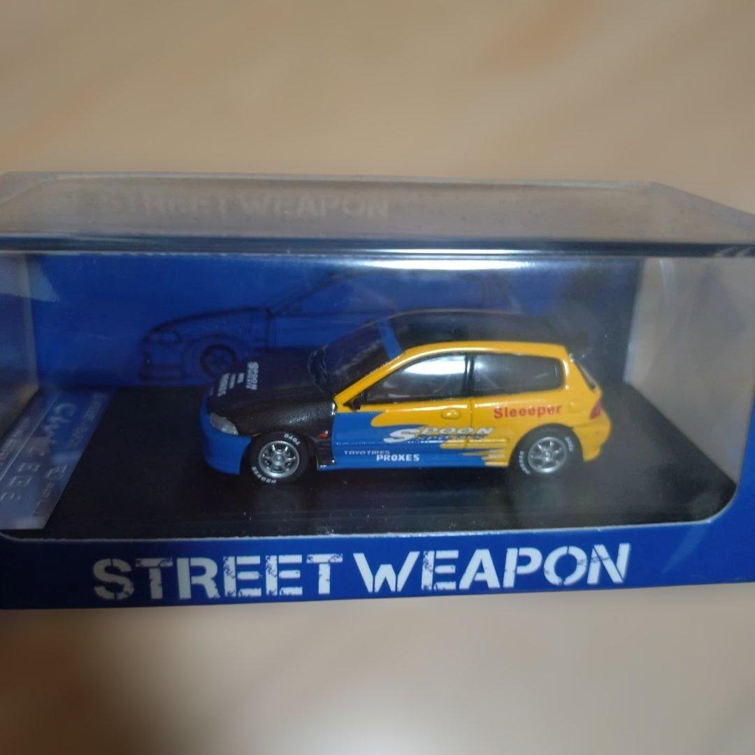 ミニカー STREETWEAPON EG6 1/499