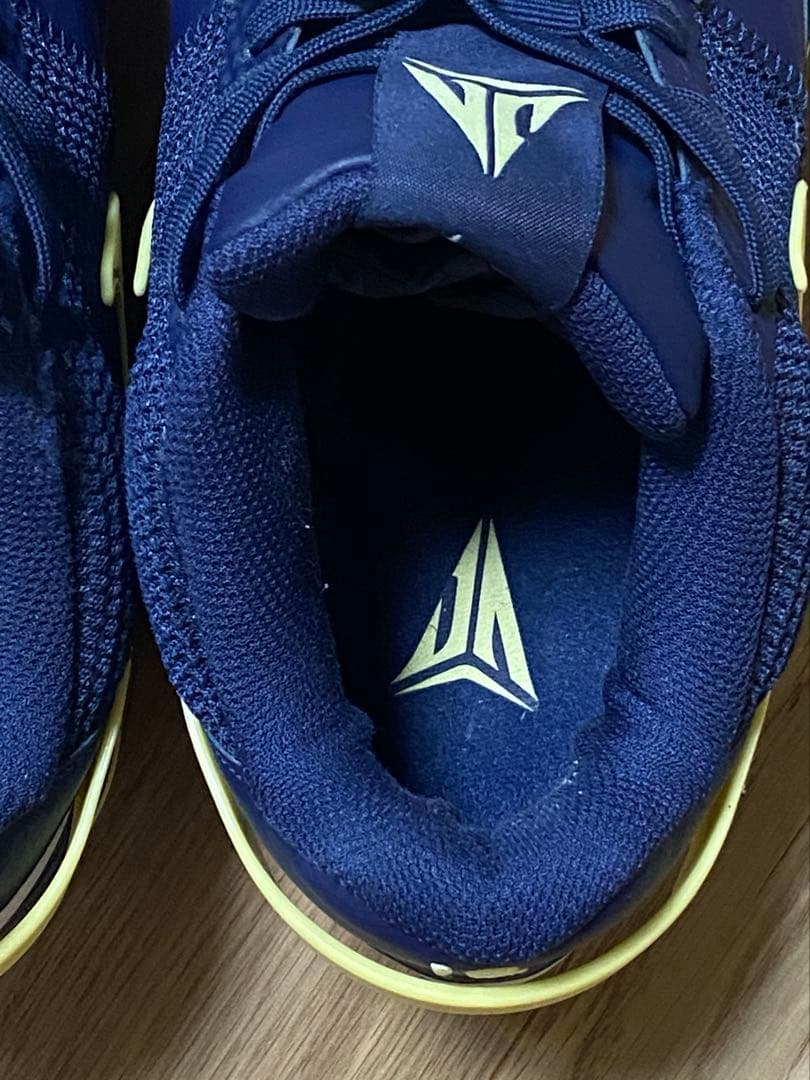 JA 1 Nike バスケットボールシューズ ネイビー/イエロー