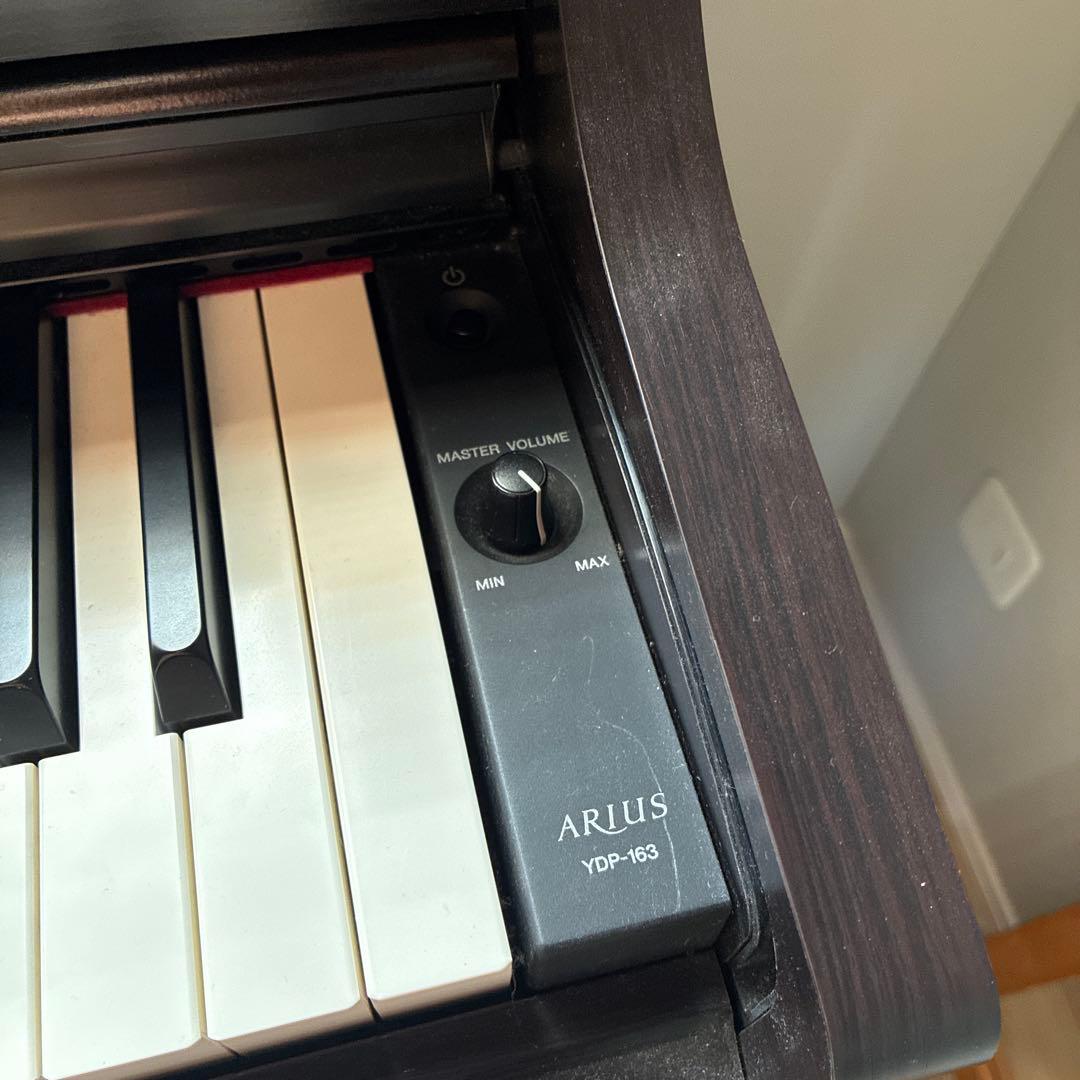 YAMAHAヤマハ　電子ピアノ　YDP-163 ダークウッド 88鍵