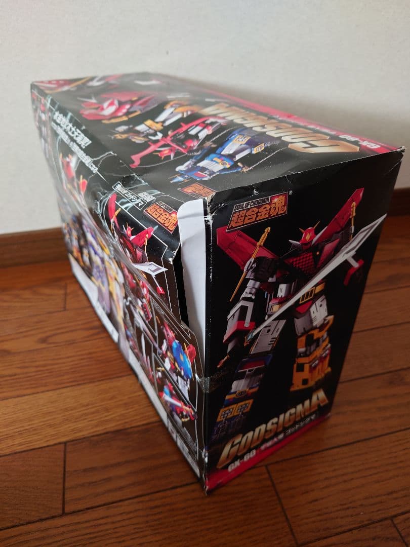 ★超合金魂 GX-60 ゴッドシグマ 箱潰れ