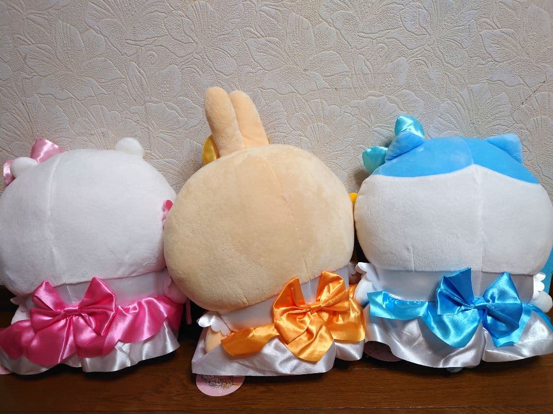 まじかるちいかわBIGぬいぐるみ 　ちいかわ　ハチワレ　うさぎ　3点セット