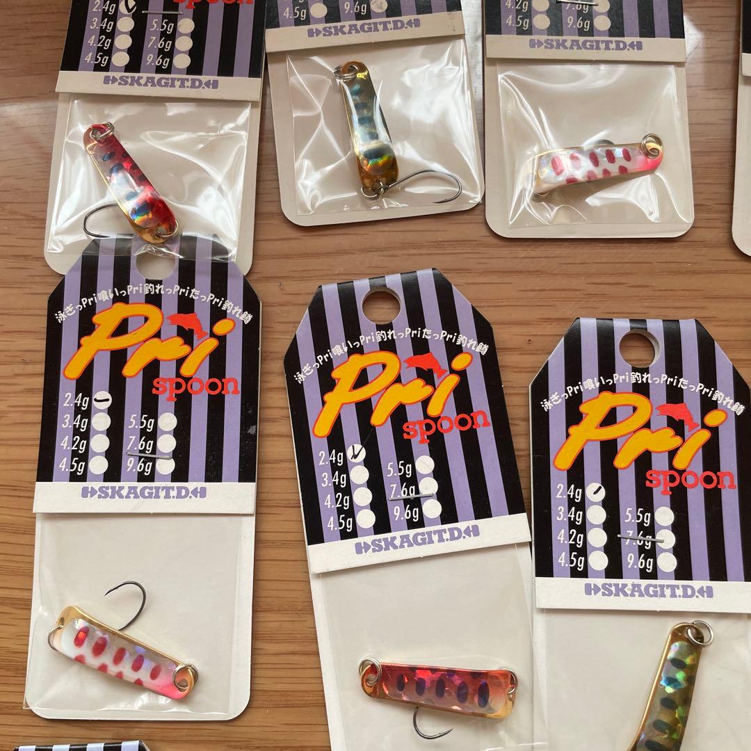 プリスプーン　渓流ルアー　2.4gr ④