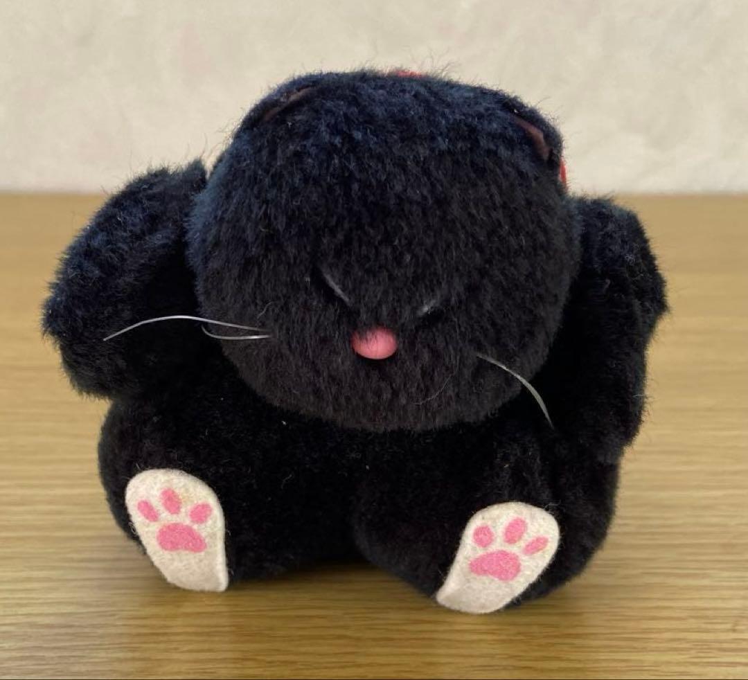 ナカジマ Heart&Heart 猫 ぬいぐるみ NAKAJIMA 昭和レトロ