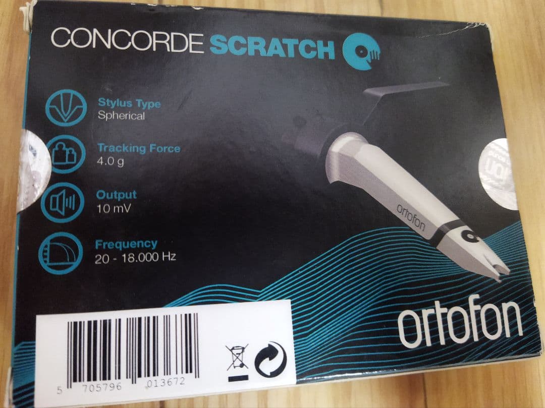 ortofon CONCORD SCRATCH MKⅡ オルトフォン