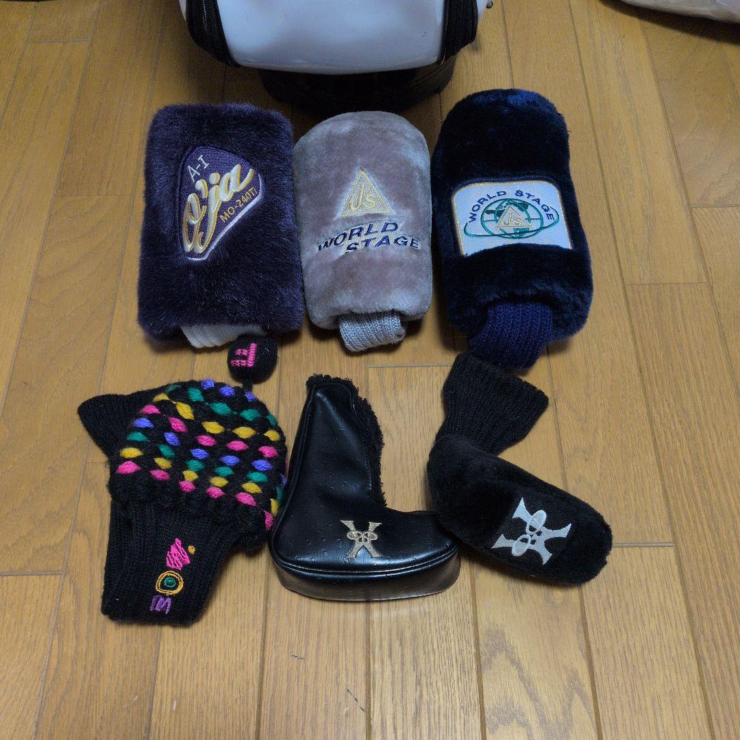 ジャンボ尾崎　ウエサコ　キャディーバッグとドライバー　パターのセット