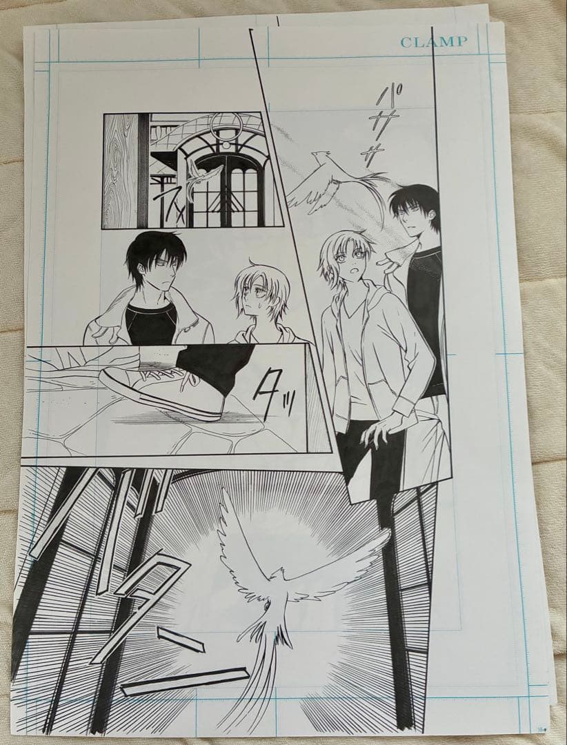 CLAMP FESTIVAL 2012 イベント限定特典　複製原画5枚セット