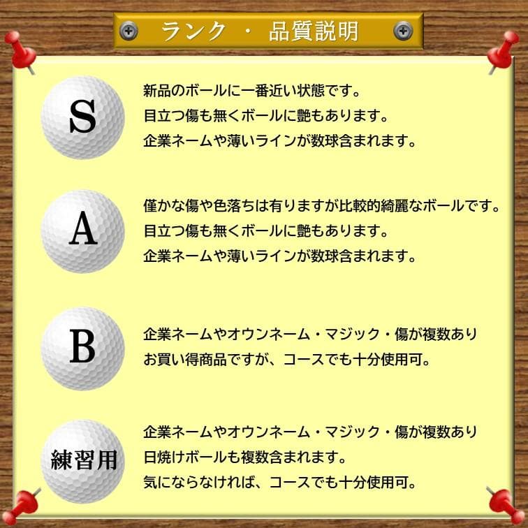 【S163】 ブリヂストンTOURBX 黄 24年 ロストボール 24球