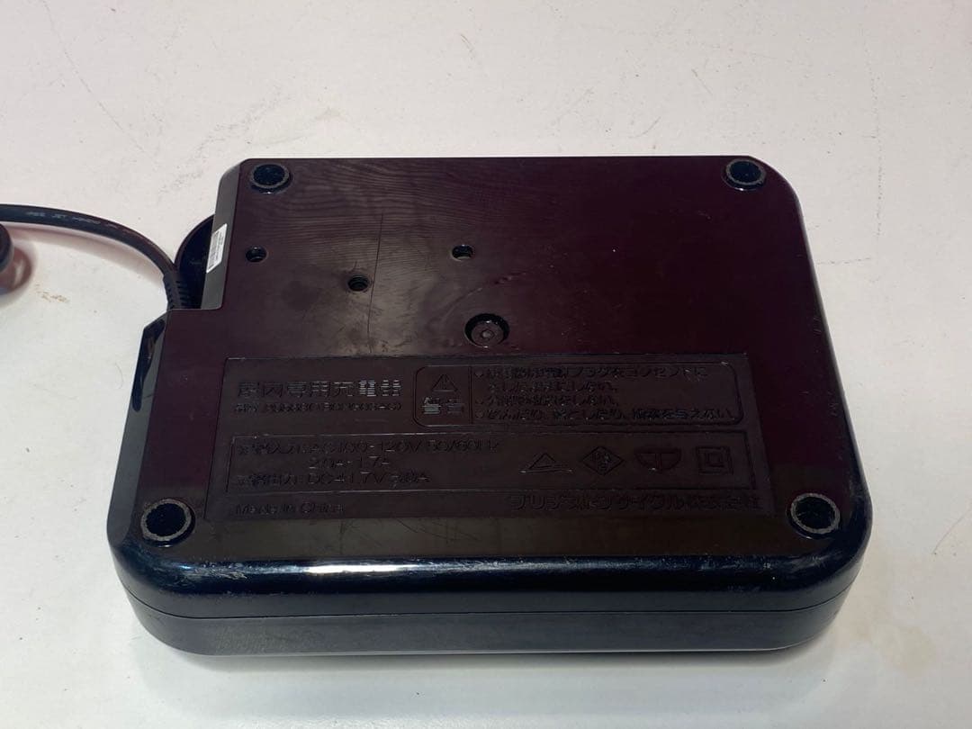 ブリチストン リチウムイオンバッテリー充電器 AC電源 黒 P5568