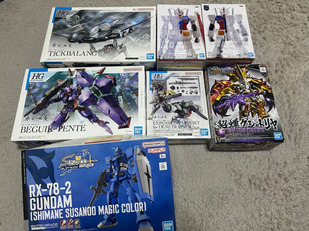 【ジャンク品】 ガンプラまとめ売り HG-RG-MG-PG-MEGA