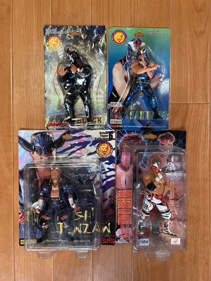 プロレス フィギュア 新日本プロレス 闘魂ショップ 闘魂三銃士 他 9体セット