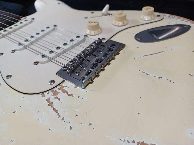 ◆ CustomElectr Relic OlympicWhiteStrato◆