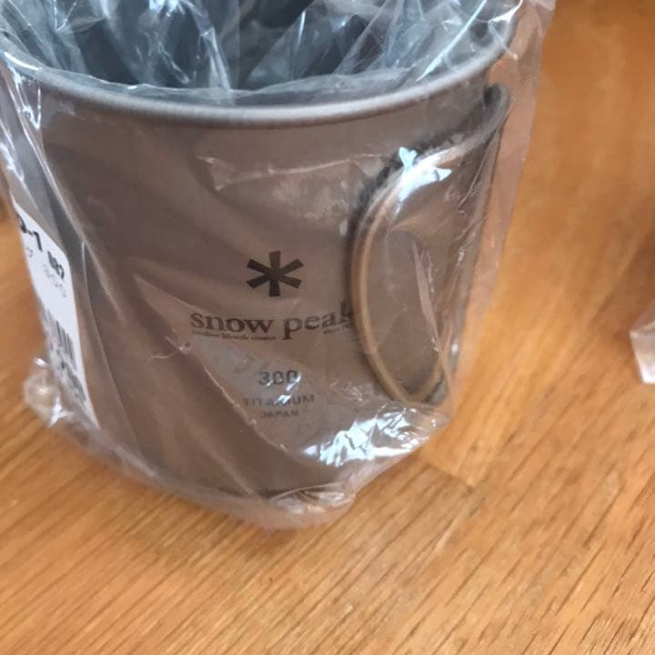  peak (スノーピーク)チタンシングルマグ450&300&220