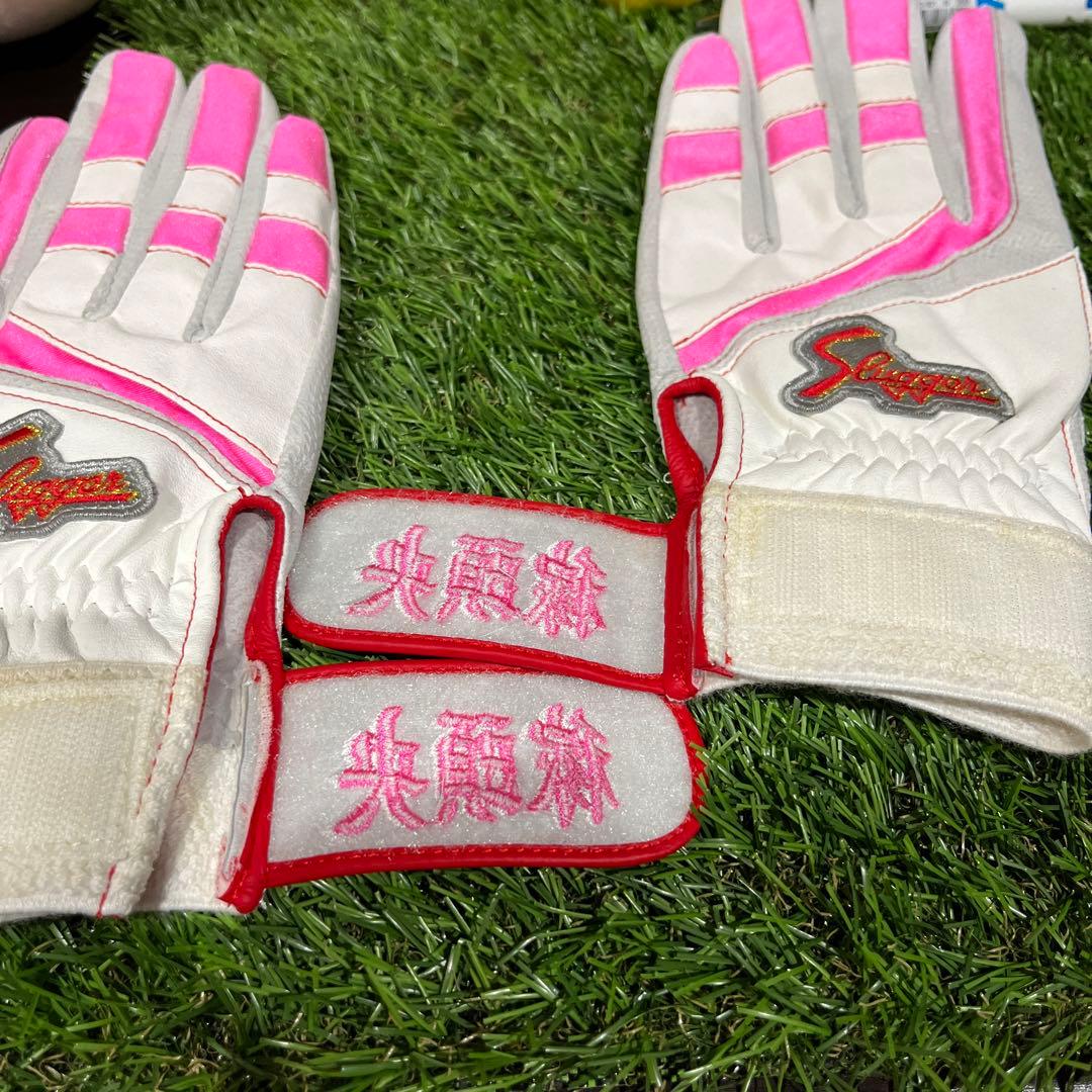 ✨新品未使用✨24cm✨久保田スラッガー バッティング用手袋✨