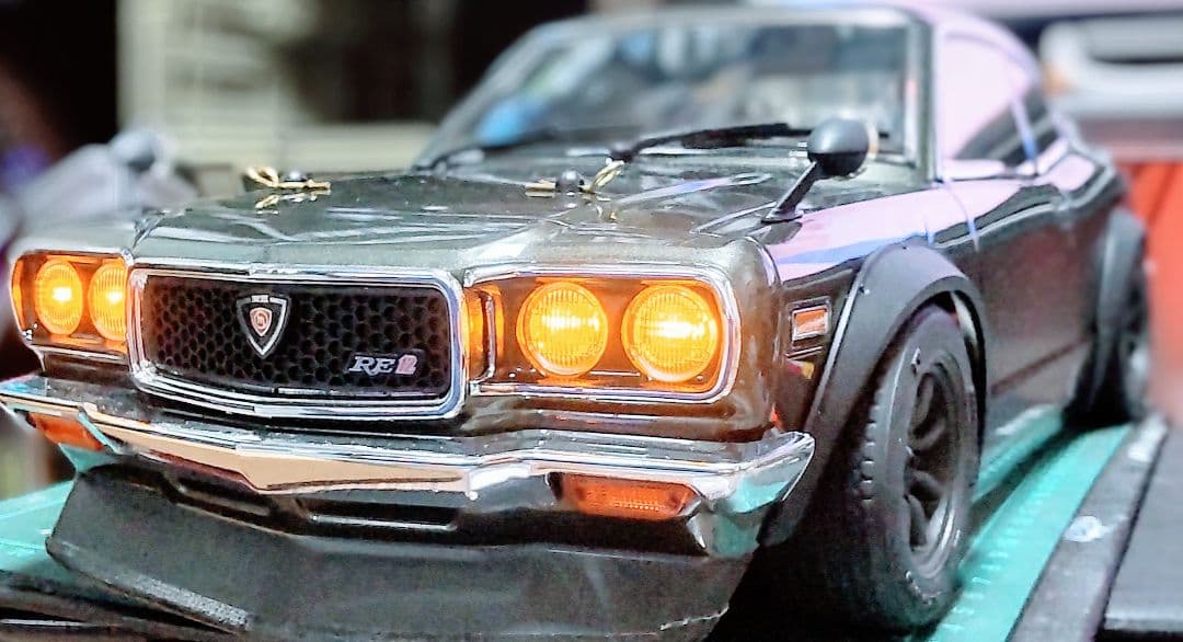 T*2様 京商1/10 フェーザーmk2 マツダサバンナRX3 美品