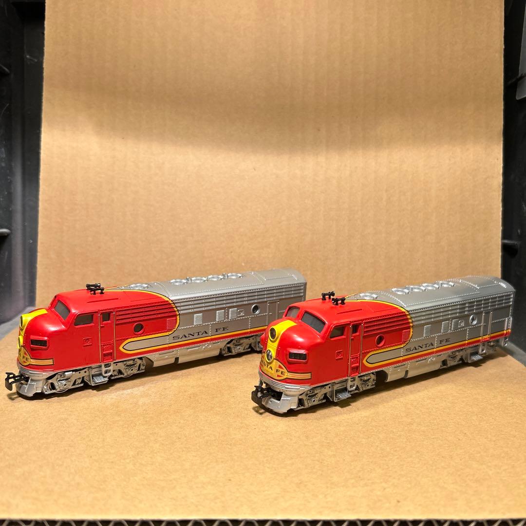 Marklin 3060&4060 HOゲージ　SANTA FE鉄道機関車セット