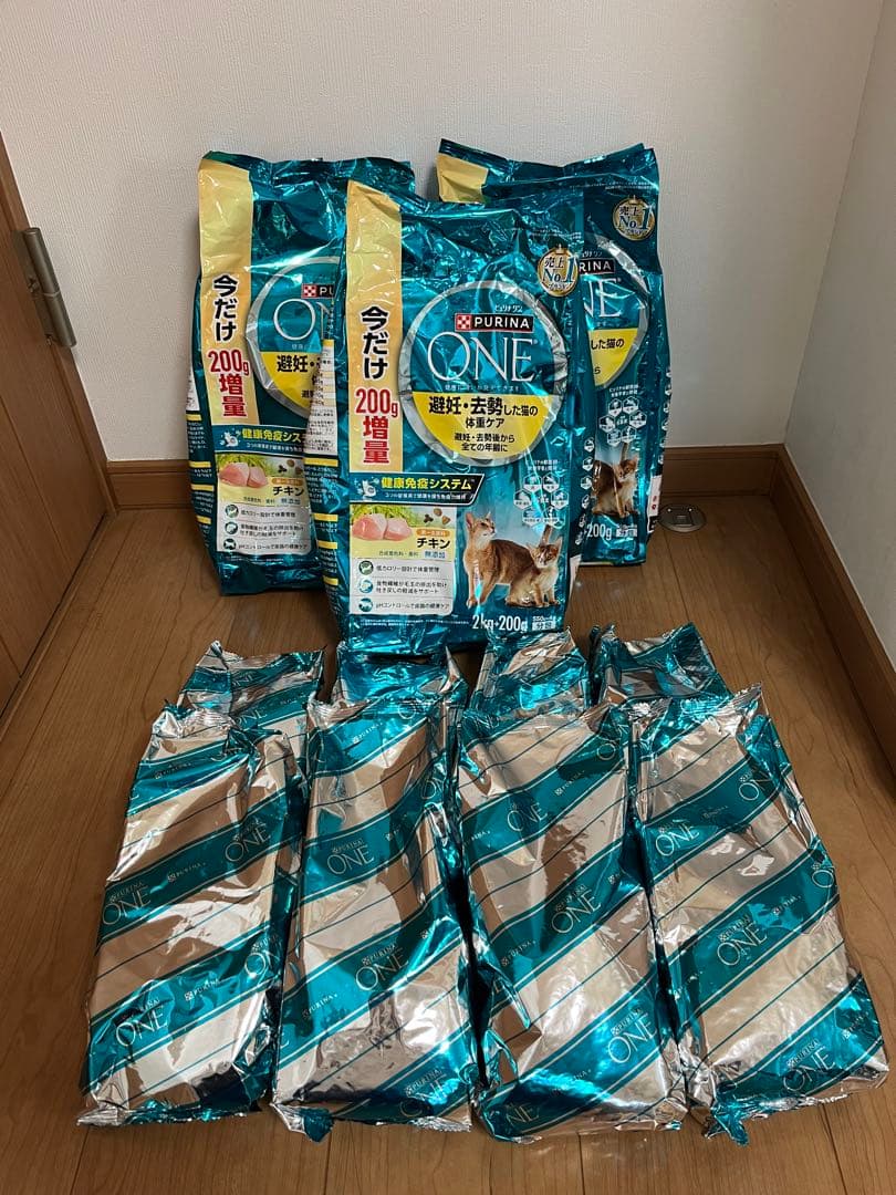 ピュリナワン避妊・去勢した猫の体重ケア チキン 2.2kg×3 550g×10