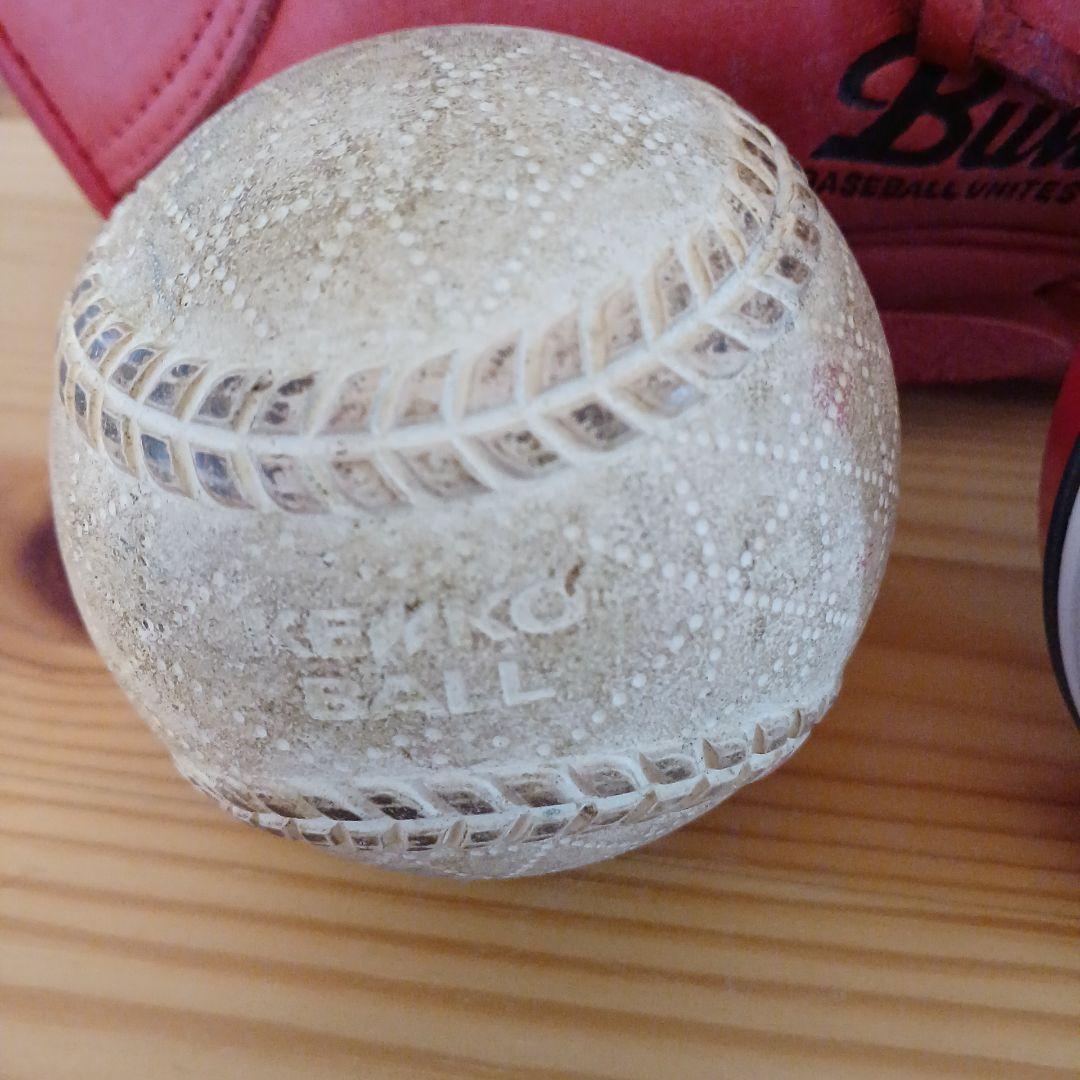 Buw League 軟式グローブ レッド