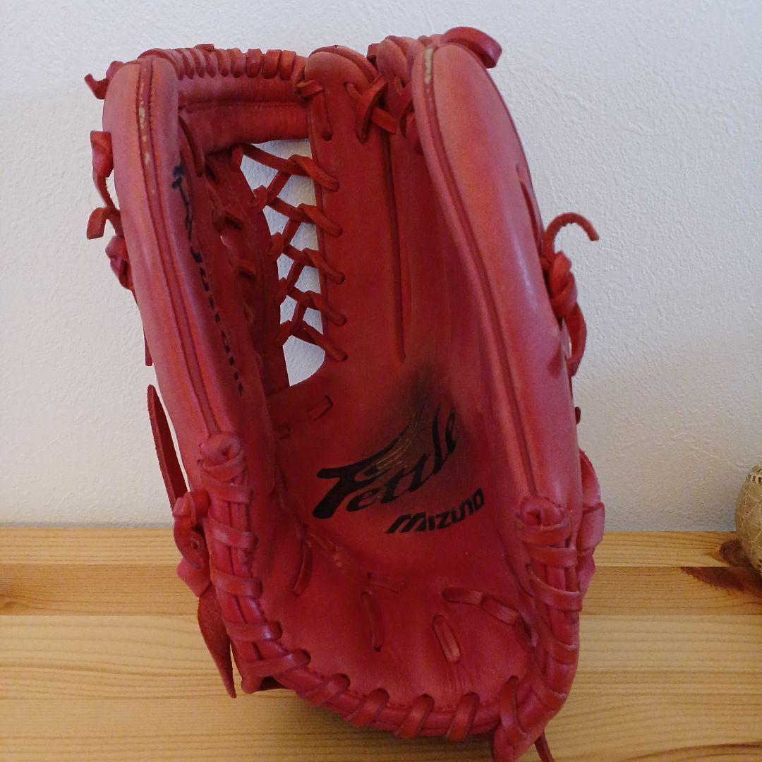 Buw League 軟式グローブ レッド