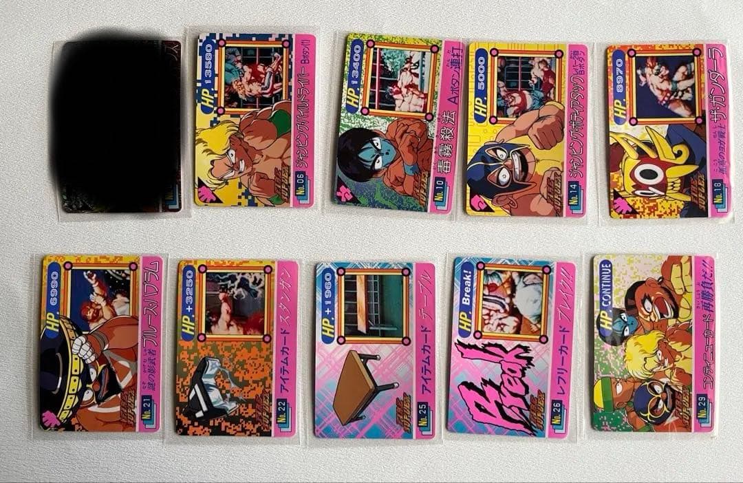 侍魂 ワールドヒーローズ2 龍虎の拳 ファイヤースープレックス トレカ105枚