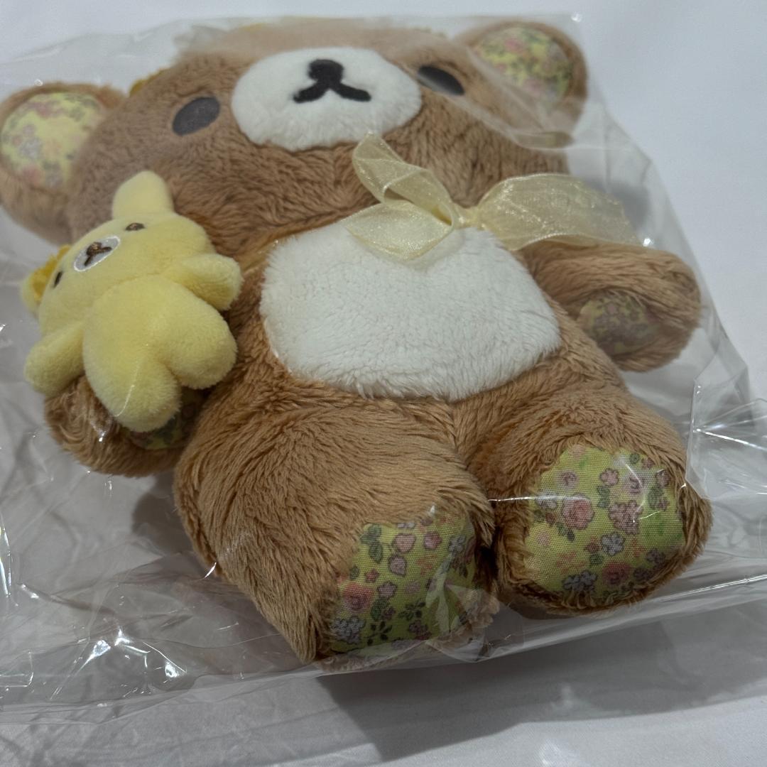 リラックマ　おすわりぬいぐるみ　リラックマストア有楽町限定　フラワー