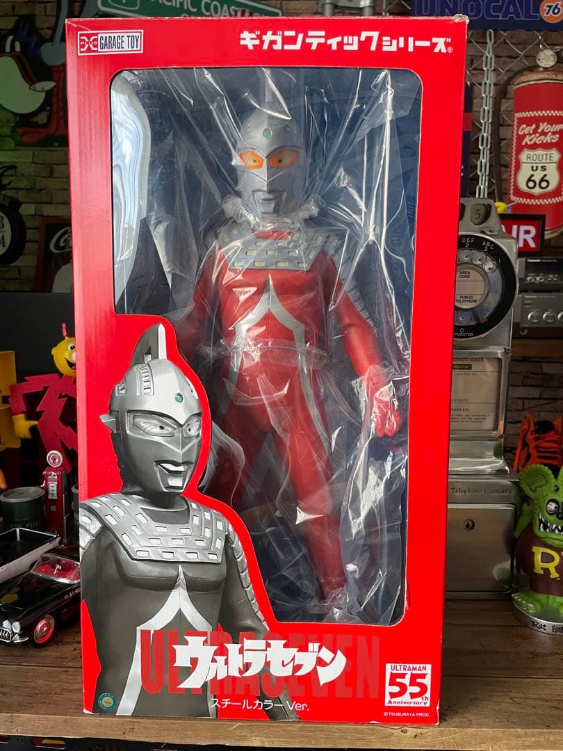 【美品】ギガンティックシリーズ　少年リック ウルトラセブ発光　箱あり