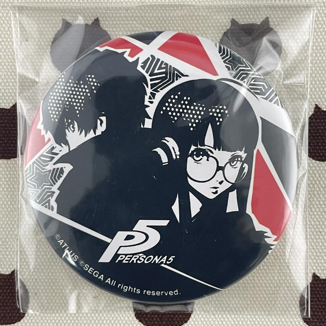 ペルソナ 5　PERSONA 5　缶バッジ　佐倉双葉　雨宮蓮　コープver.