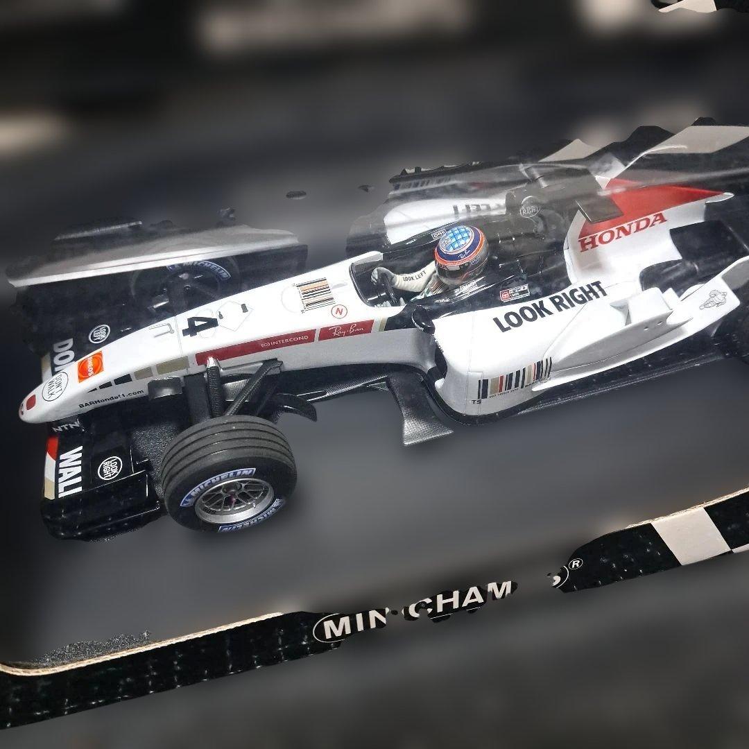 MINICHAMPS BAR ホンダF1ミニカー 1:18