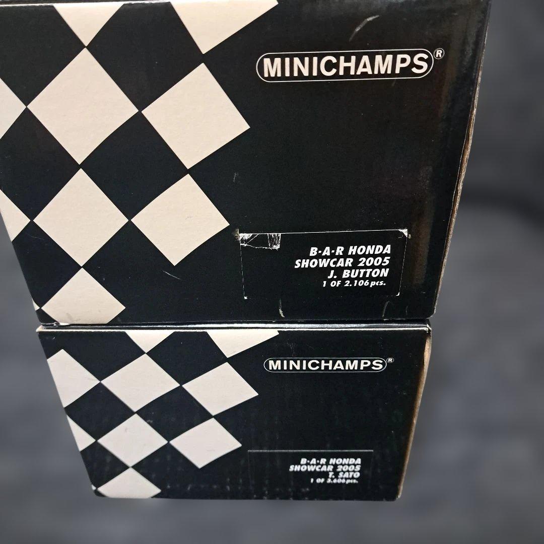 MINICHAMPS BAR ホンダF1ミニカー 1:18
