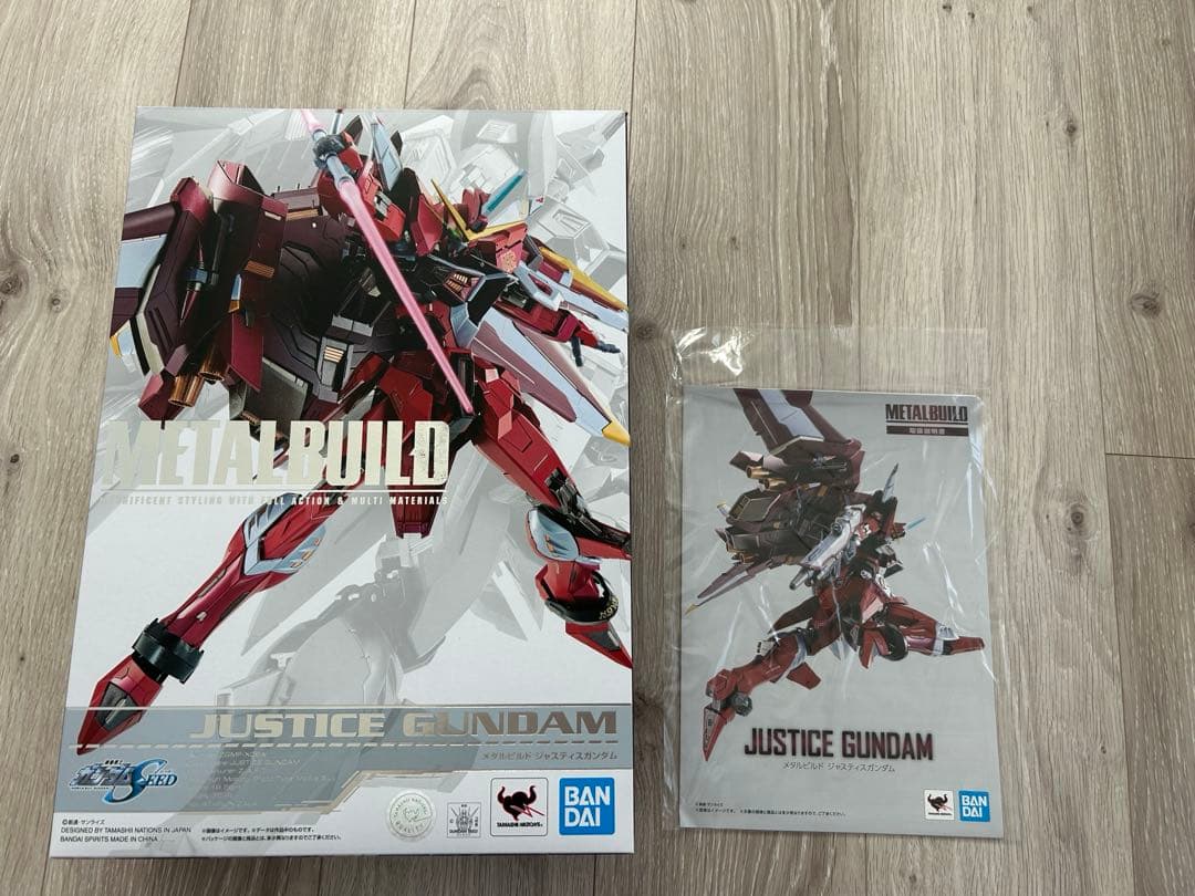 LBUILDメタルビルド　フリーダムガンダム・ジャスティスガンダムセット