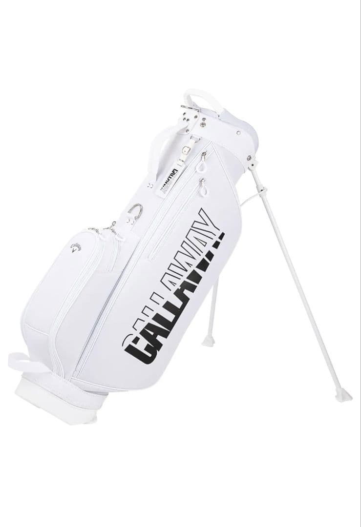 Callaway ホワイト キャディバッグ　スタンド　2025年モデル