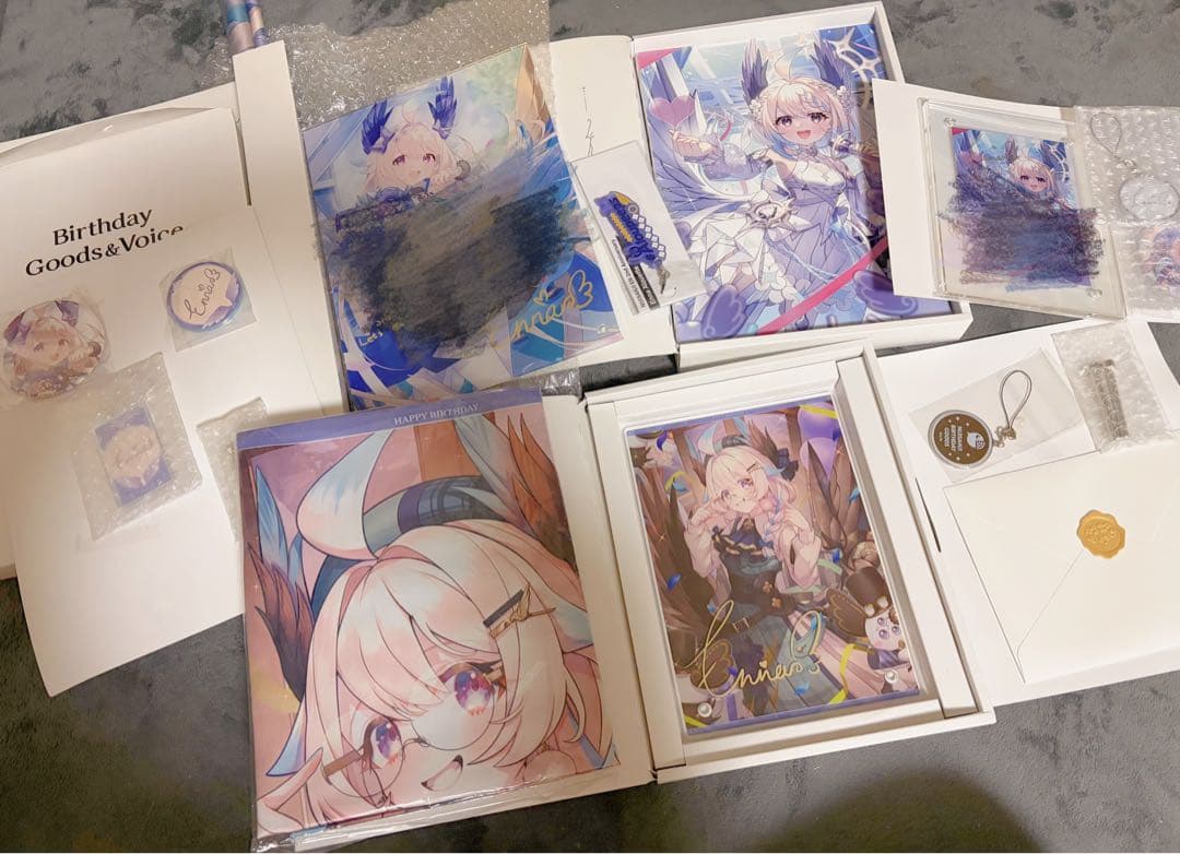 Enna alouette 誕生日グッズ３年分&アクスタグッズ類まとめ売り