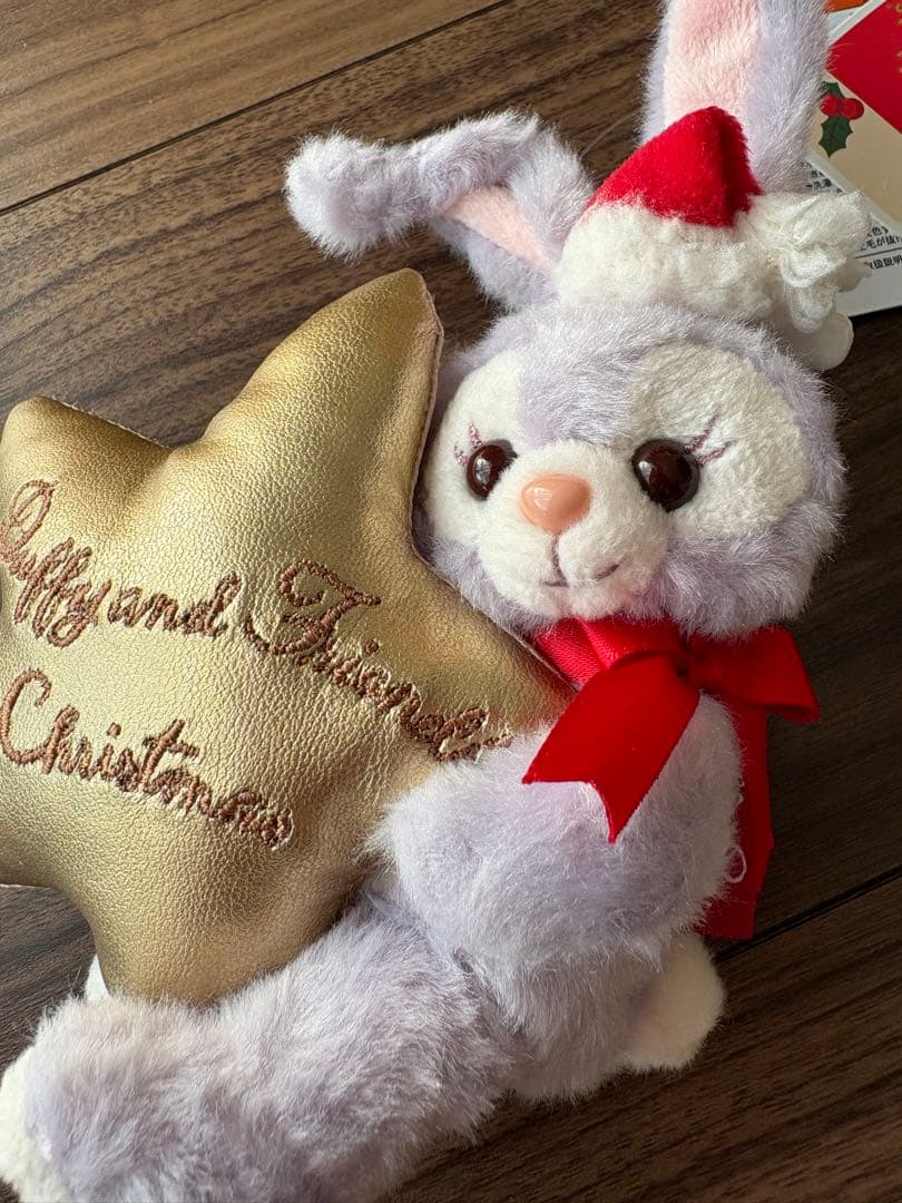 【新品】ディズニーシー　2021年クリスマス ぬいぐるみバッジ　4点セット