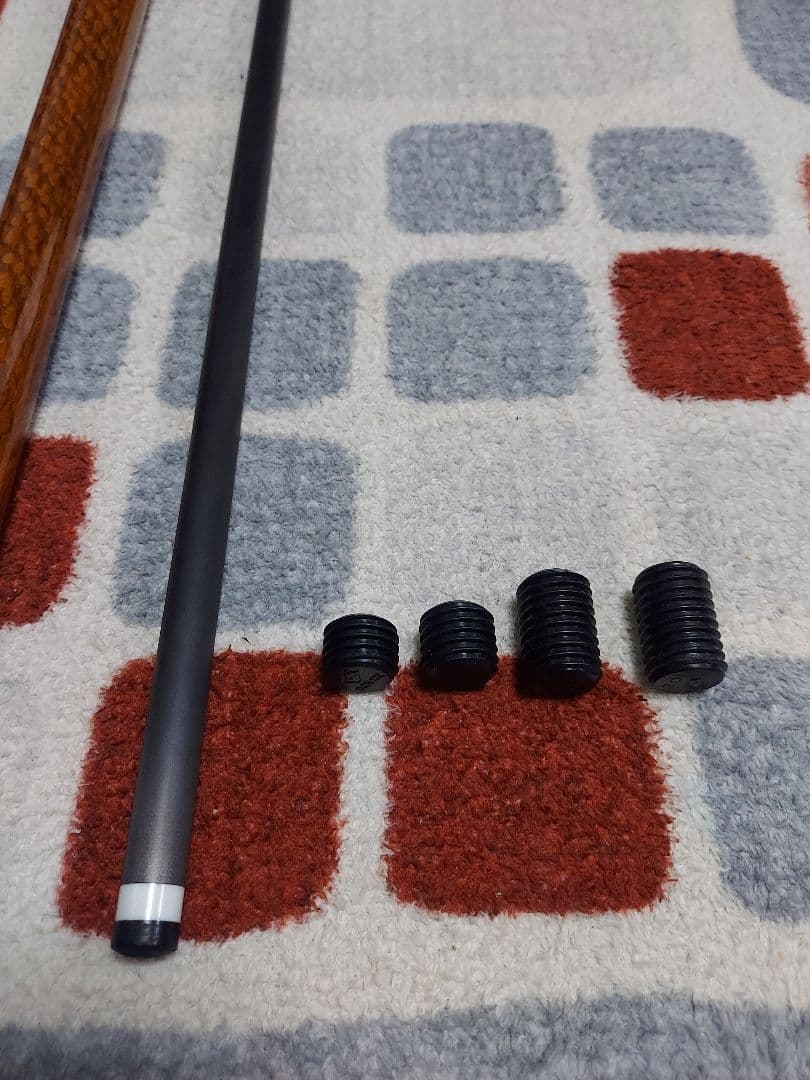 CUETEC TrueWood レオパードウッド　ウッドハンドル美品