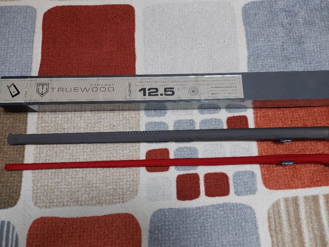 CUETEC TrueWood レオパードウッド　ウッドハンドル美品