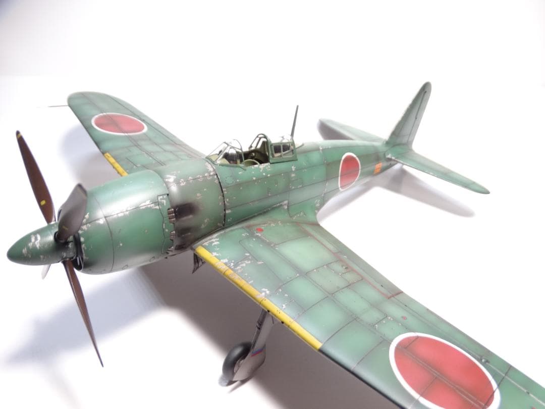 ファインモールド1/48日本海軍戦闘機「試製烈風」完成品