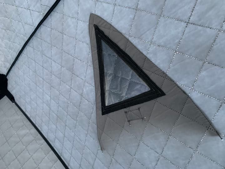 サウナテント黒色ブラック　ワンタッチ　ポップアップ式