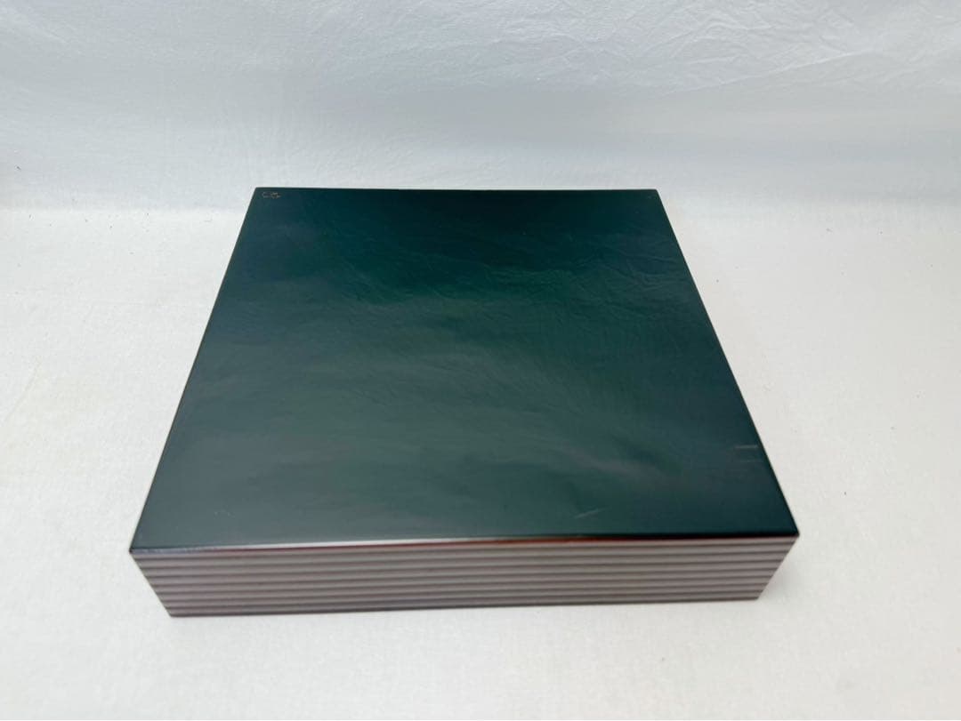 懐石道具 浅己造 輪島塗 木製溜塗 幕の内 縁高重箱 五客揃 内黒 底印 共箱