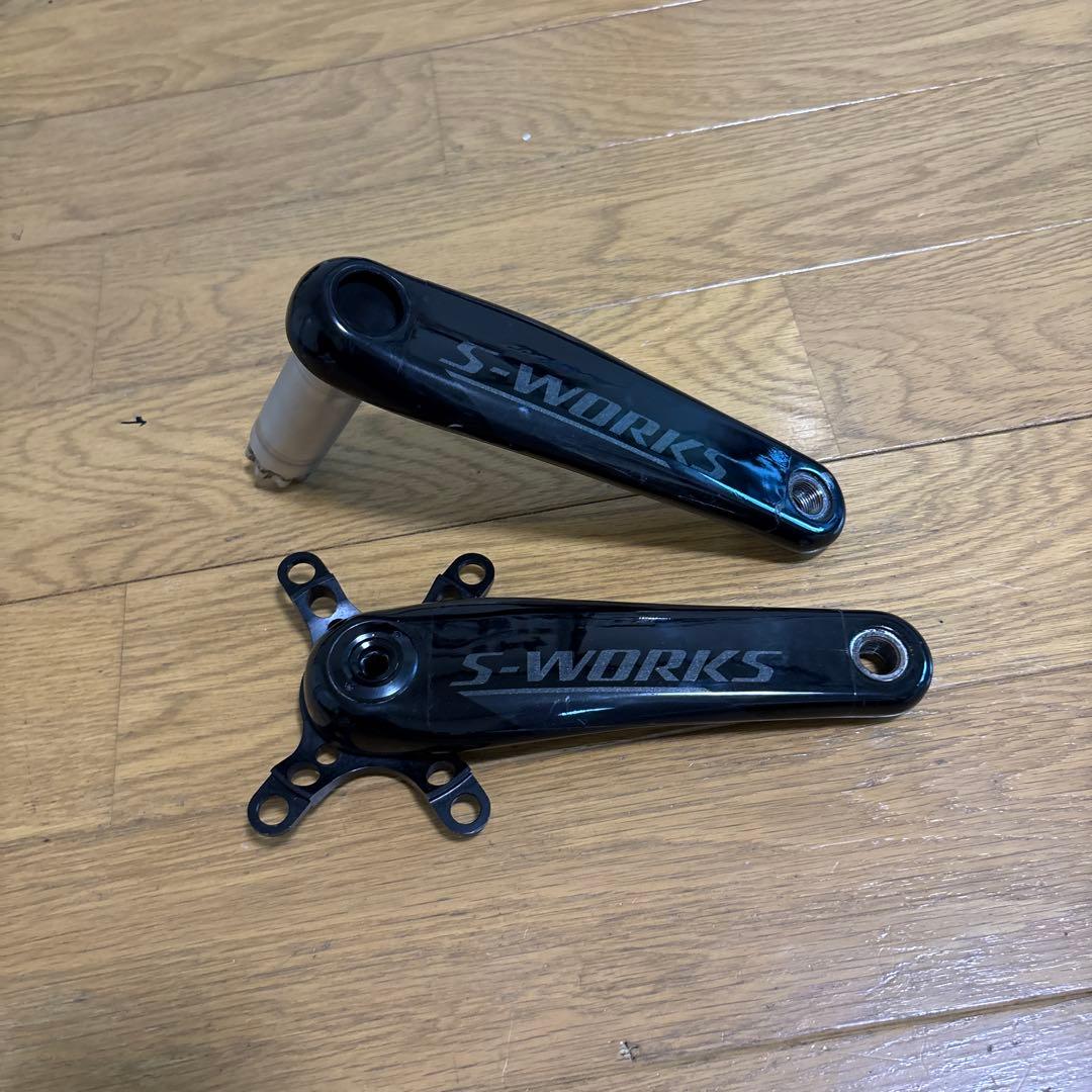 S-WORKS クランクアーム ブラック