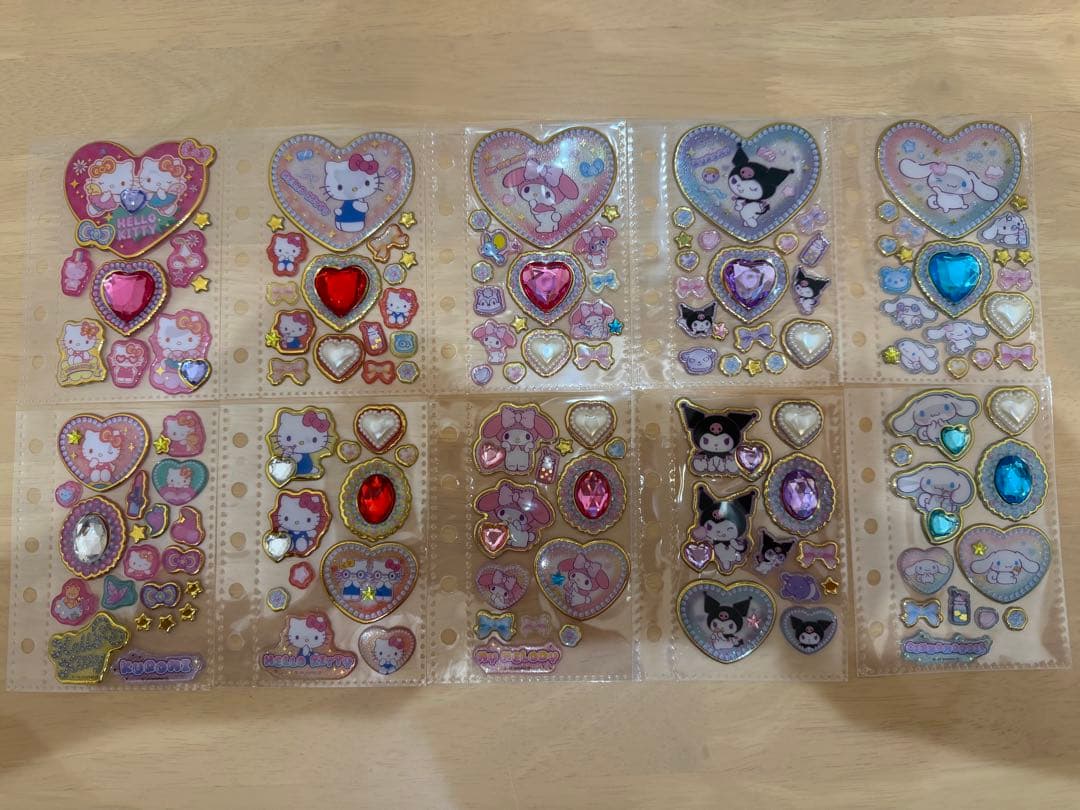 【完成品】正規品 シール帳 sanrio ハローキティ