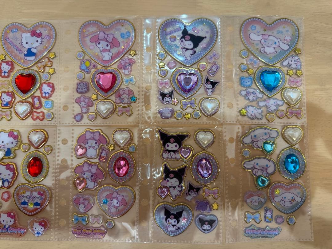 【完成品】正規品 シール帳 sanrio ハローキティ