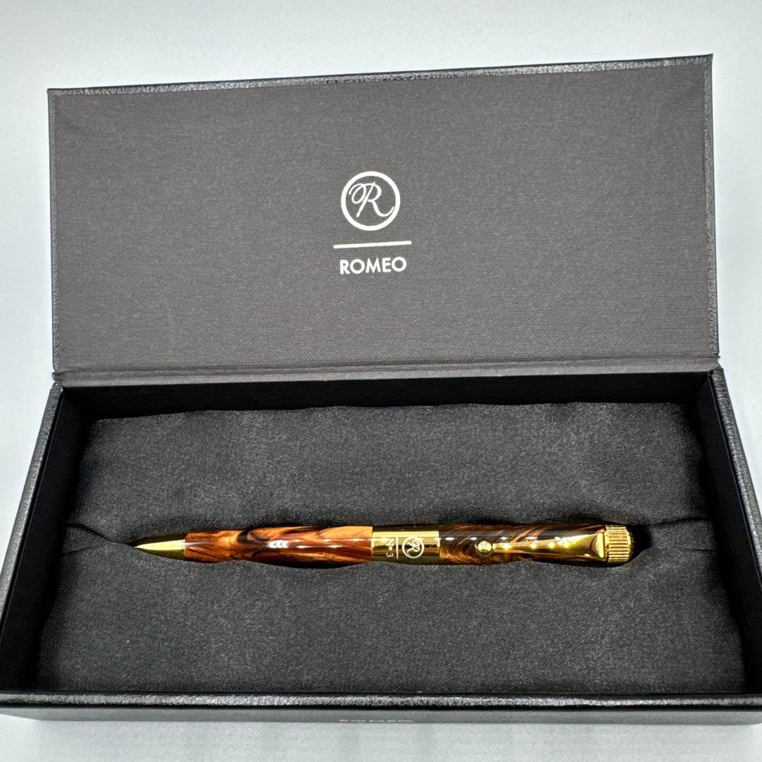 伊東屋 ROMEO No.3 細軸 オーリックアンバー（限定色・新品）