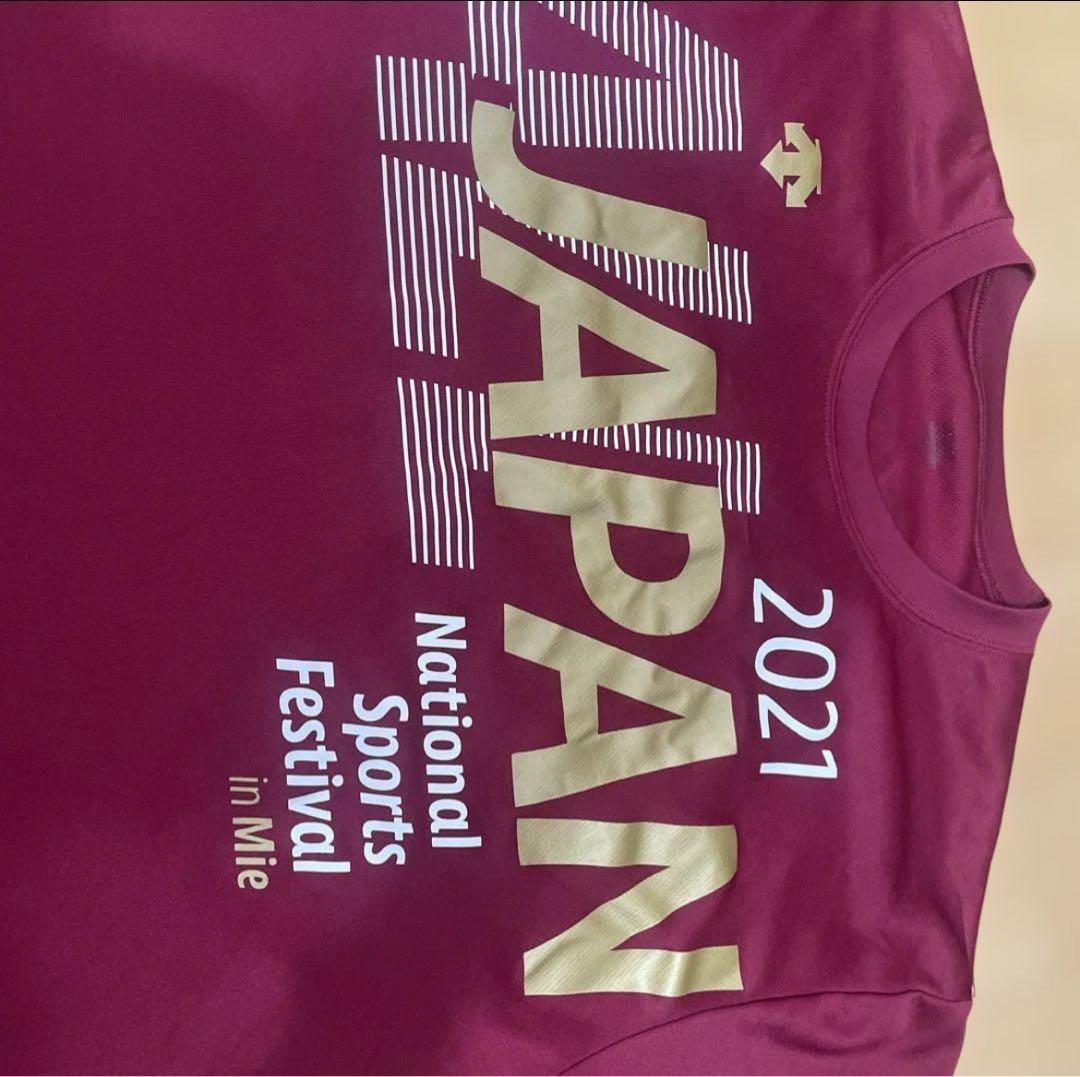 2021年国体Tシャツ DESCENTE