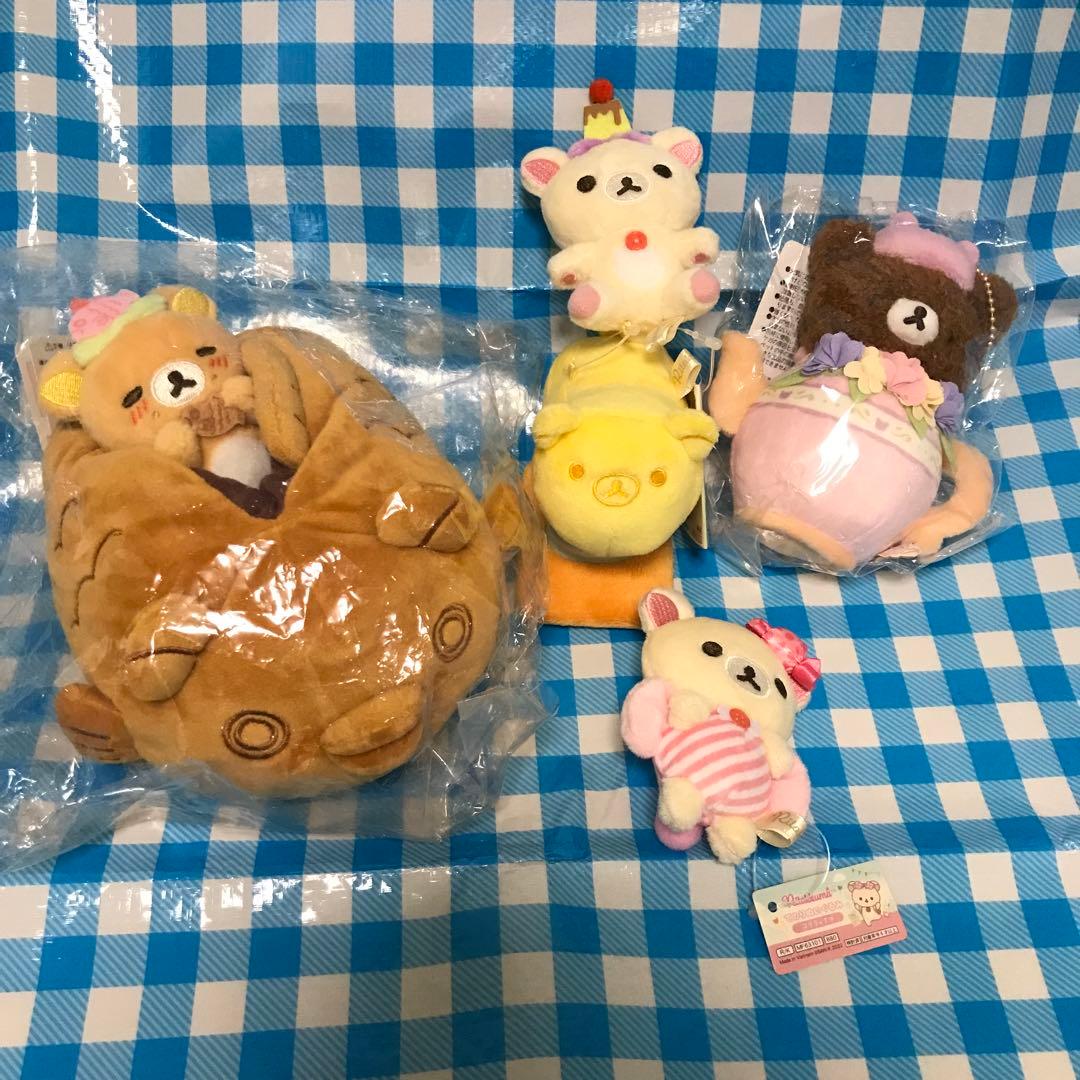 リラックマ おかしな遊園地　てのりぬいぐるみセット