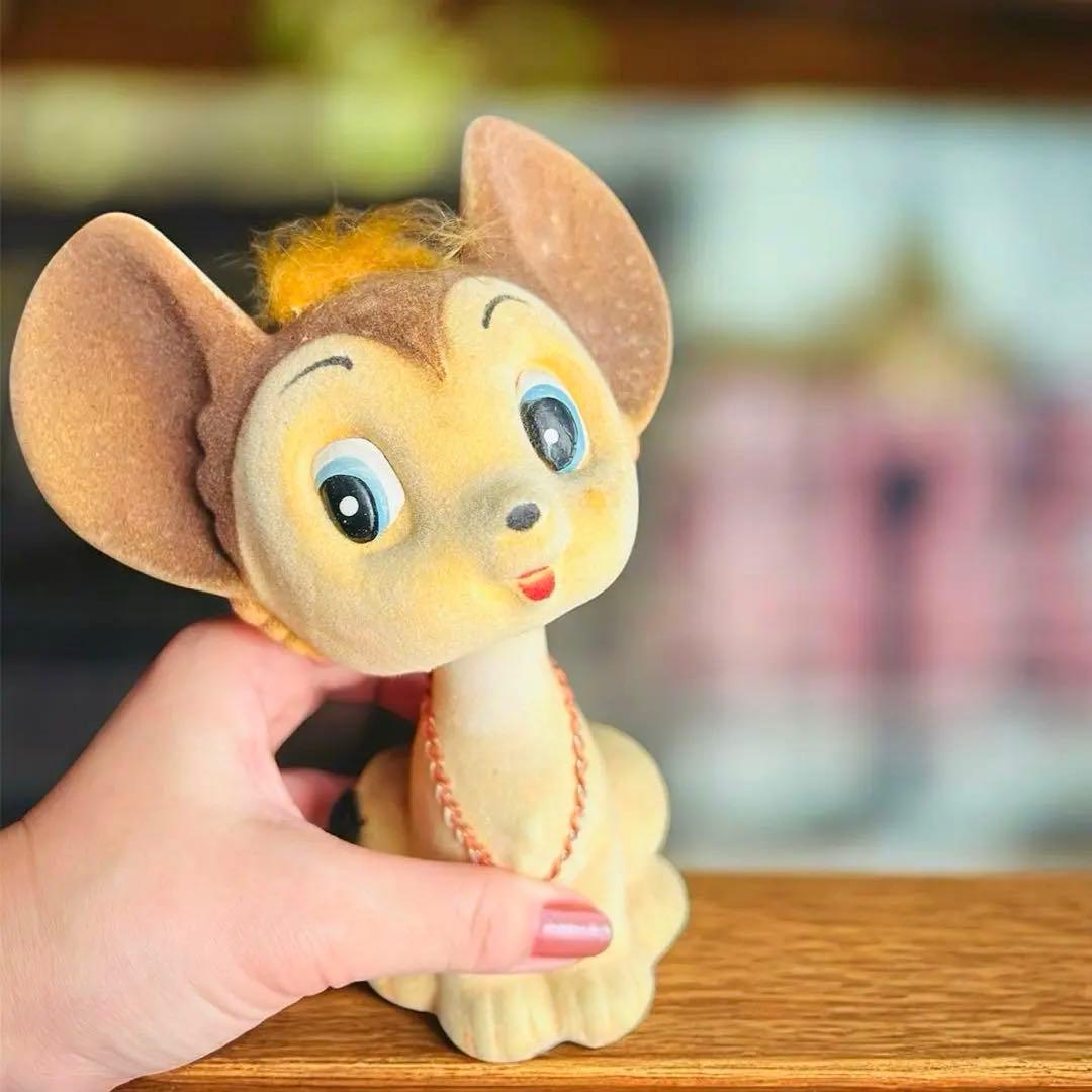 ジャングル大帝レオ　マスコット人形　首振り人形　ライア