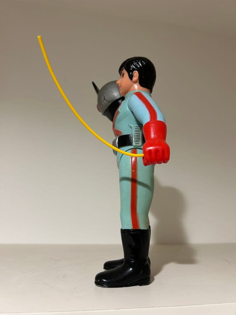 超絶希少な武器付】　仮面ライダー X　当時物　ポピー　面取れ　旧バンダイ　ソフビ