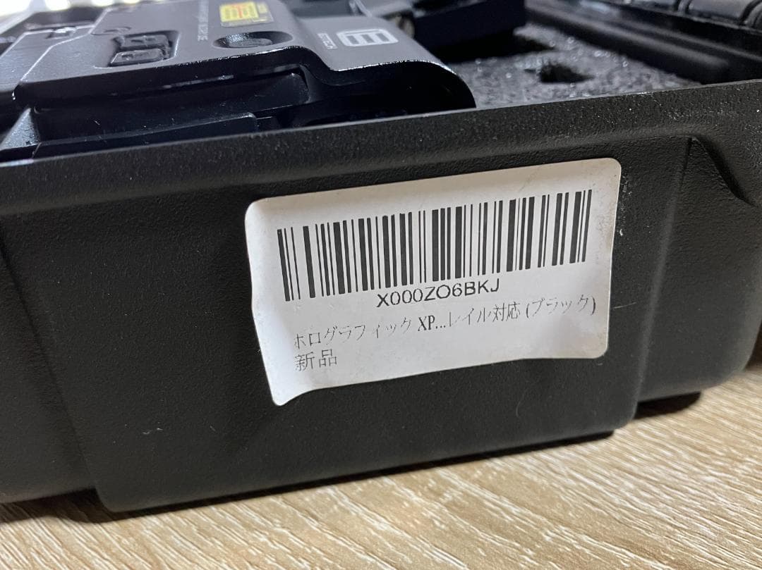 EOTech XP ブラック光学サイト ホロサイトブースターセット ケース付き