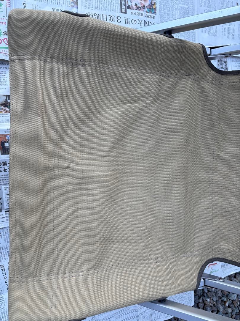 室内使用　美品　スノーピーク　ローチェア30 カップホルダー付き